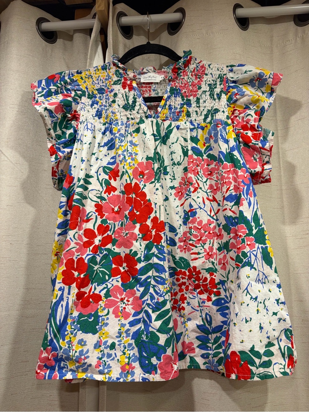 Shop The Mint Live Out Loud Floral Blouse